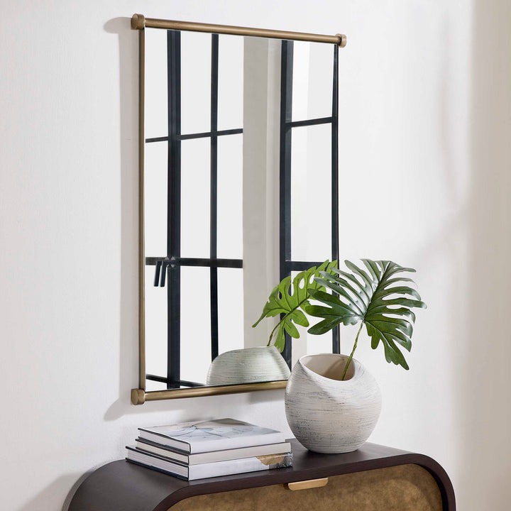 Scroll Rectangular Mirror