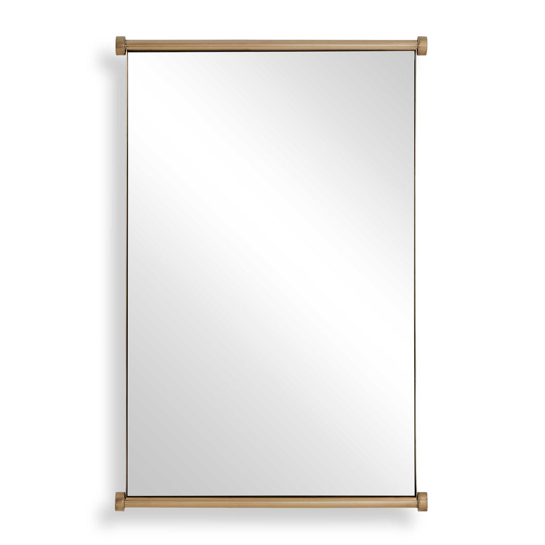 Scroll Rectangular Mirror