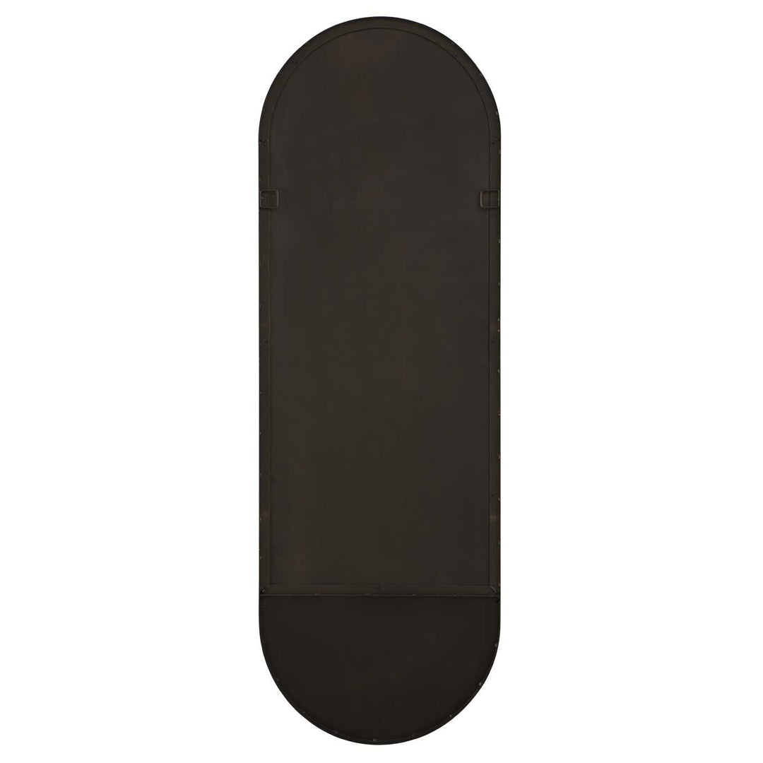 Russo Travertine Tall Oval Mirror