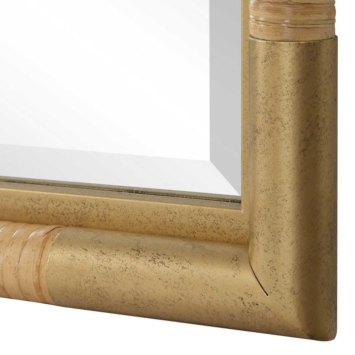 Kampar Full Length Rattan Tall Mirror
