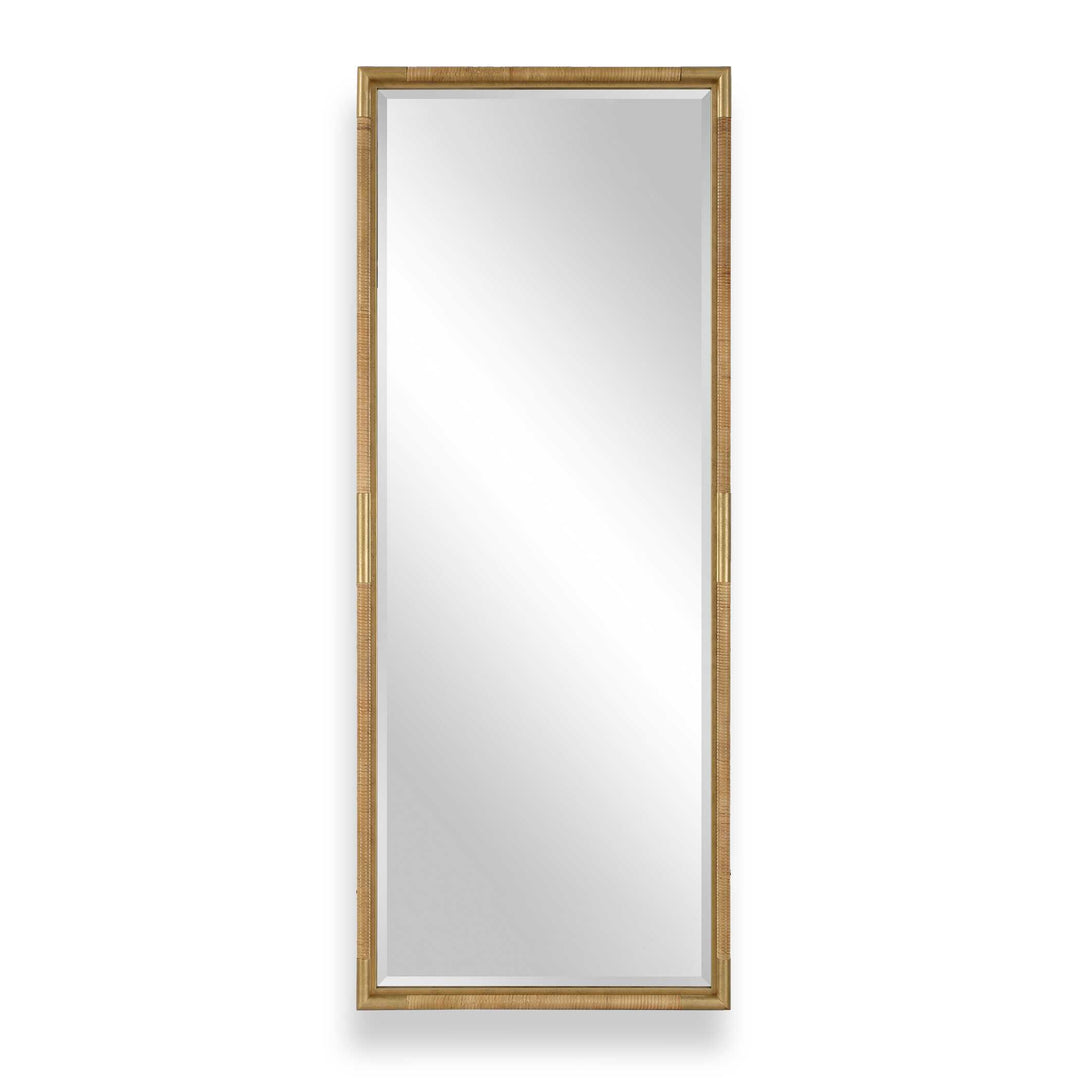 Kampar Full Length Rattan Tall Mirror