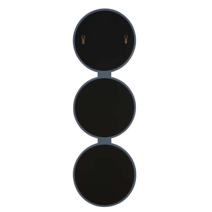Going in Circles Blue Gray Mirror