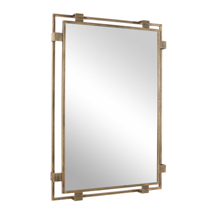 Elsher Vintage Gold Mirror