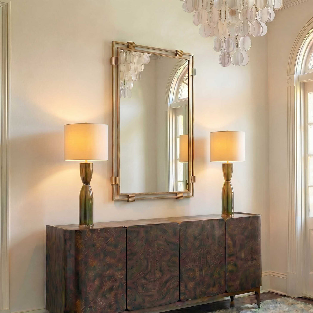 Elsher Vintage Gold Mirror