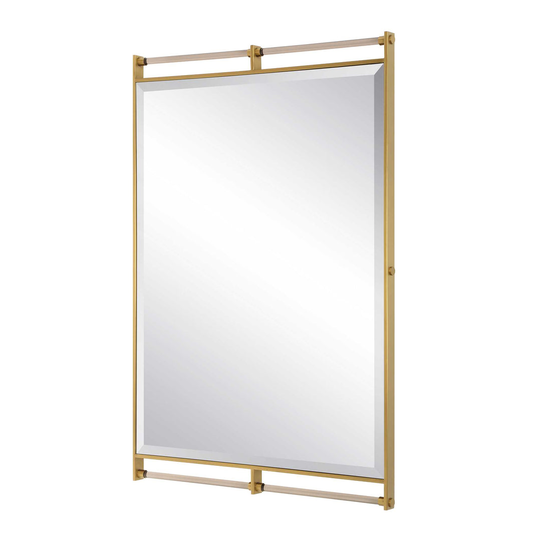 Ripoll Antique Brass Mirror