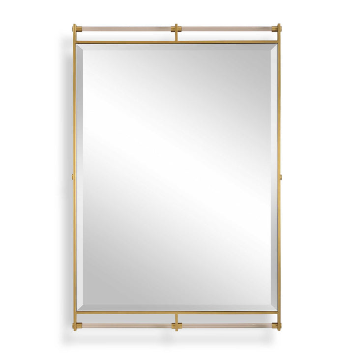 Ripoll Antique Brass Mirror