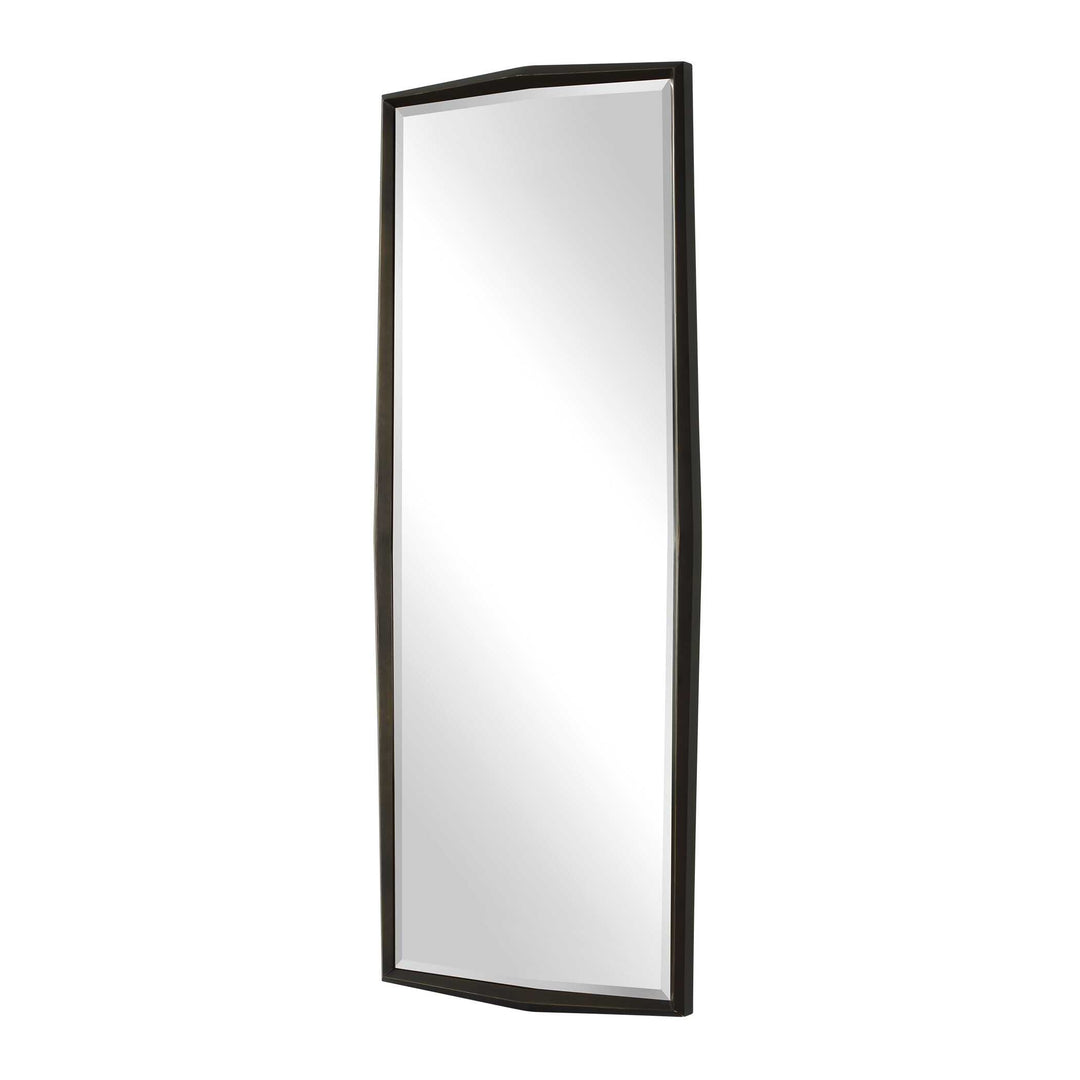 On Point Tall Bronze Mirror