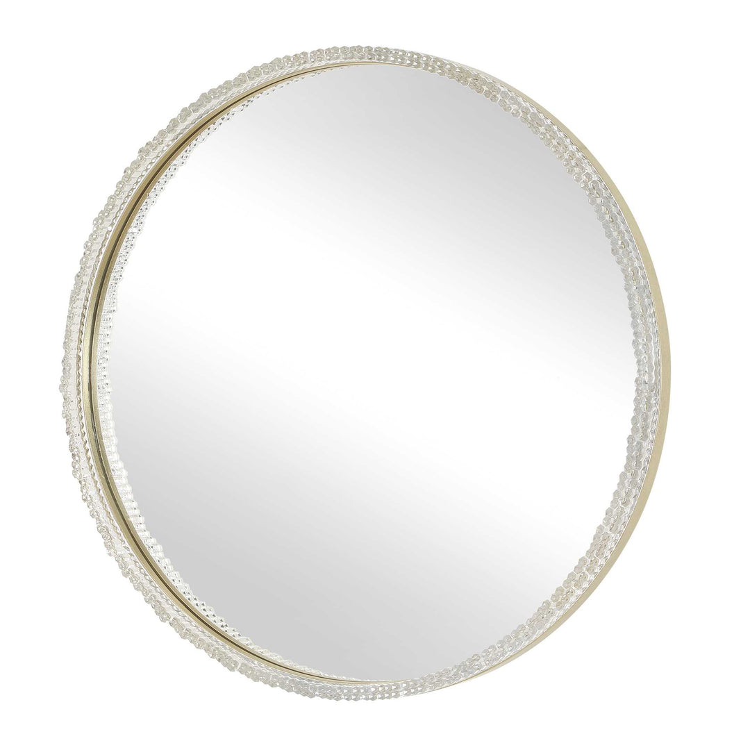 Break the Ice Round Mirror