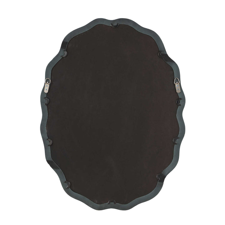 Isly Robin'S Egg Blue Oval Mirror