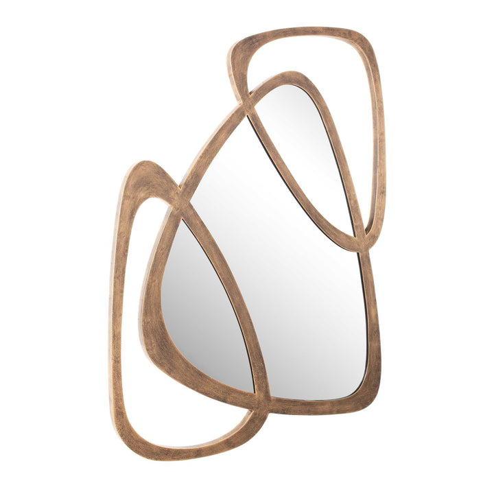 Momentum Gold Mirrored Wall Decor