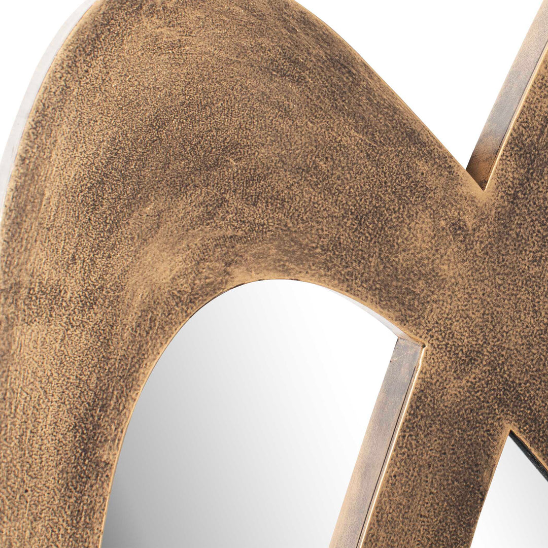 Momentum Gold Mirrored Wall Decor