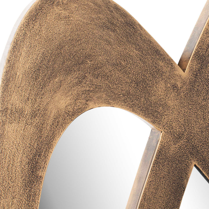 Momentum Gold Mirrored Wall Decor