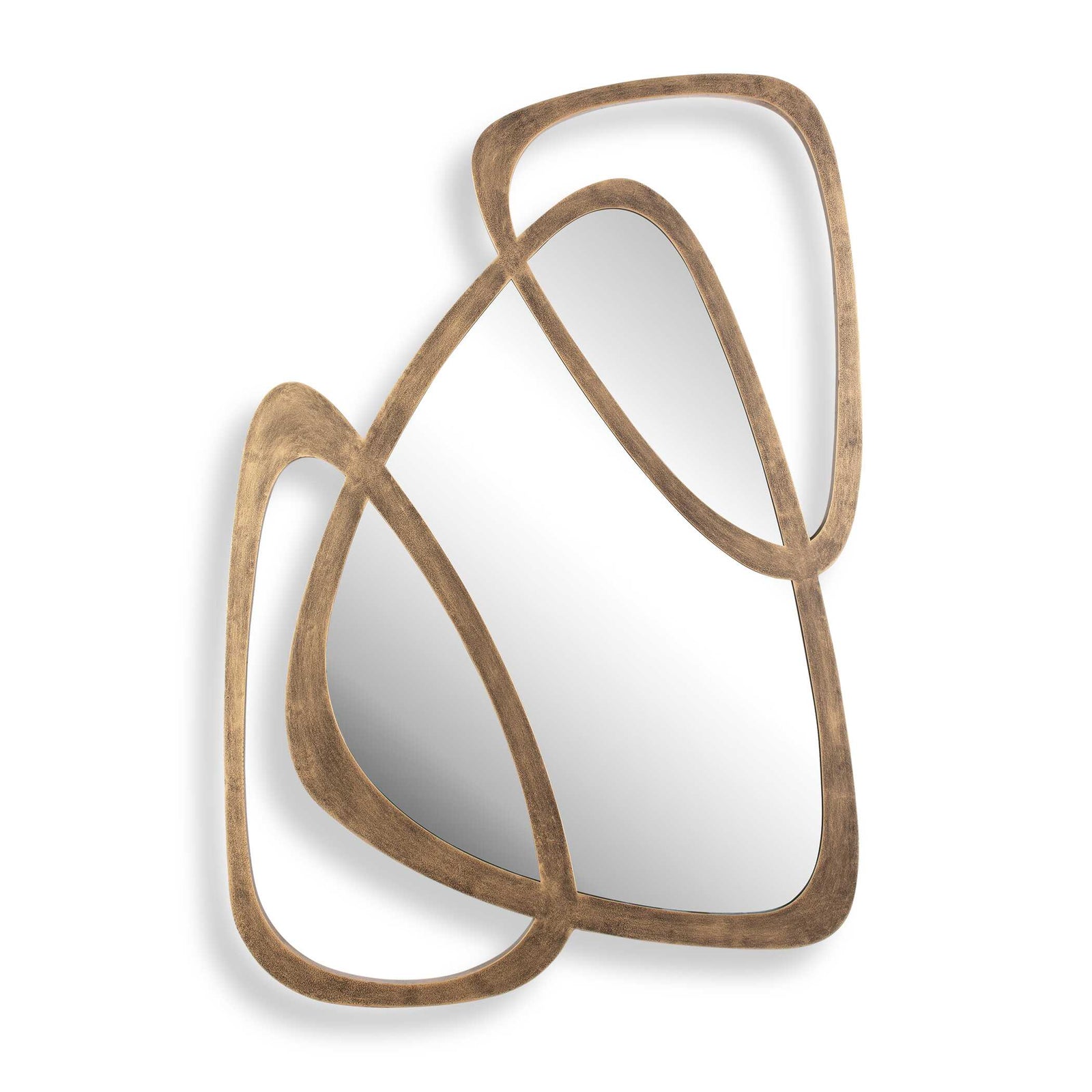 Momentum Gold Mirrored Wall Decor