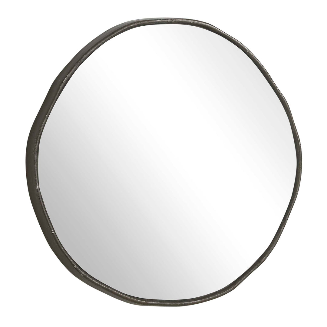 Lowen Round Bronze Mirror
