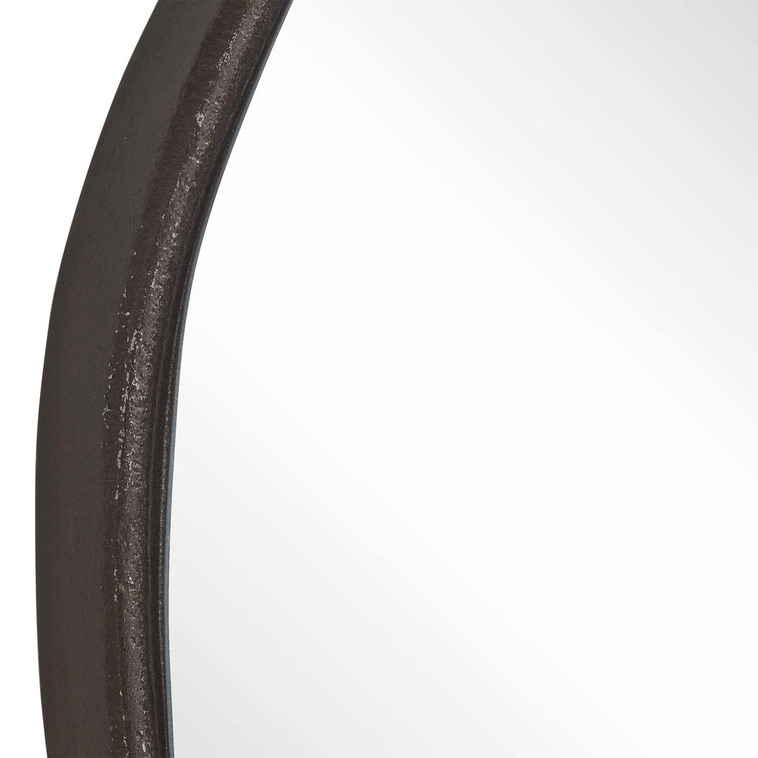 Lowen Round Bronze Mirror