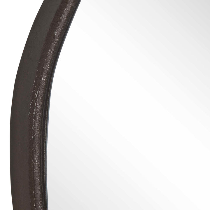Lowen Round Bronze Mirror