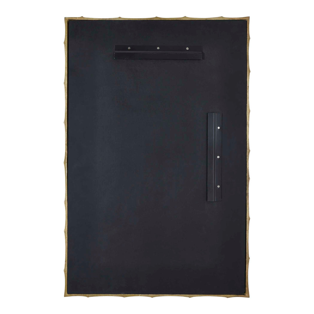 Brass Bamboo Rectangle Mirror