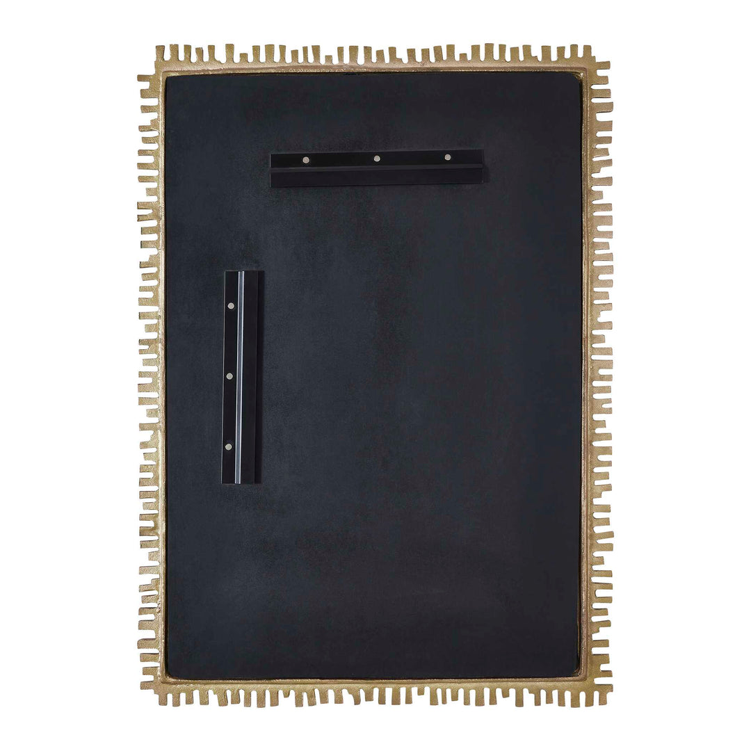Soto Antique Brass Mirror