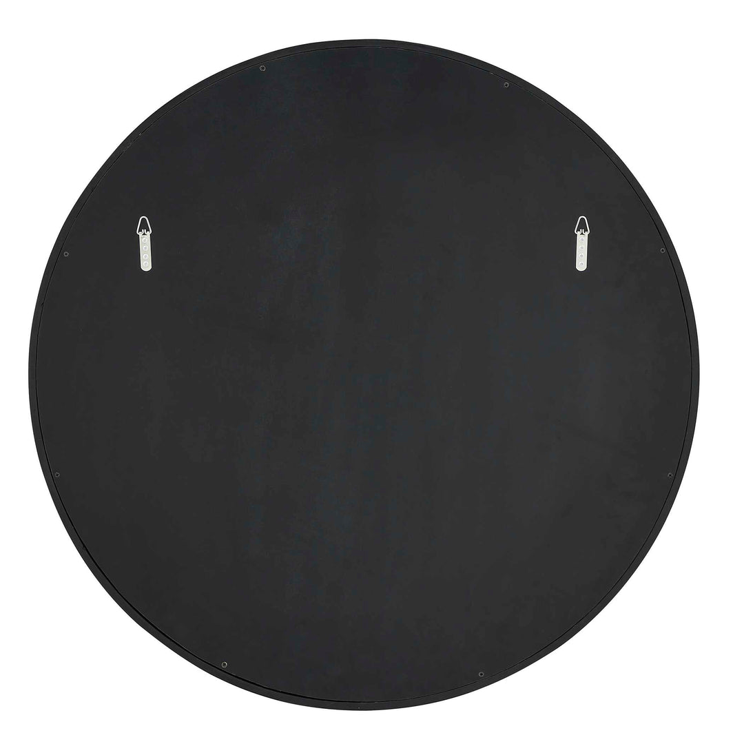 Helia Brass Round Mirror