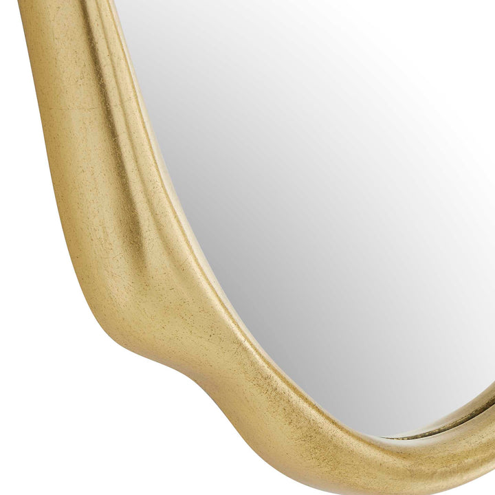 Aster Abstract Gold Mirror