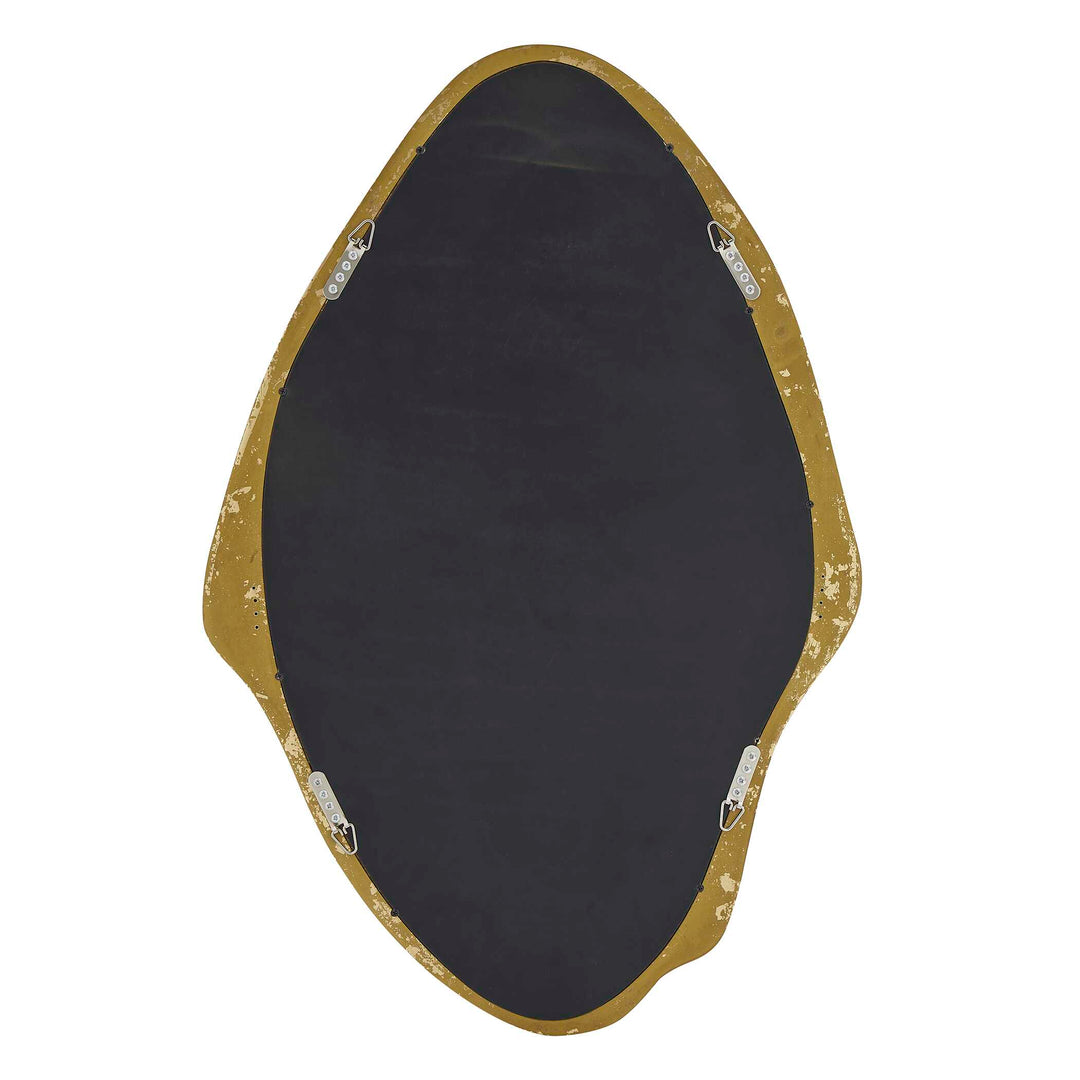 Aster Abstract Gold Mirror