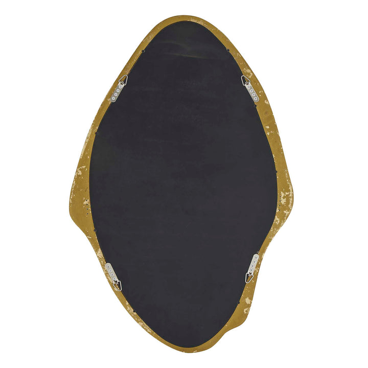 Aster Abstract Gold Mirror