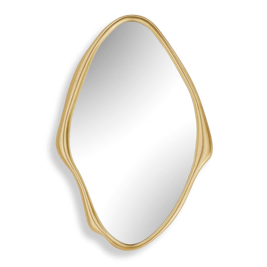 Aster Abstract Gold Mirror