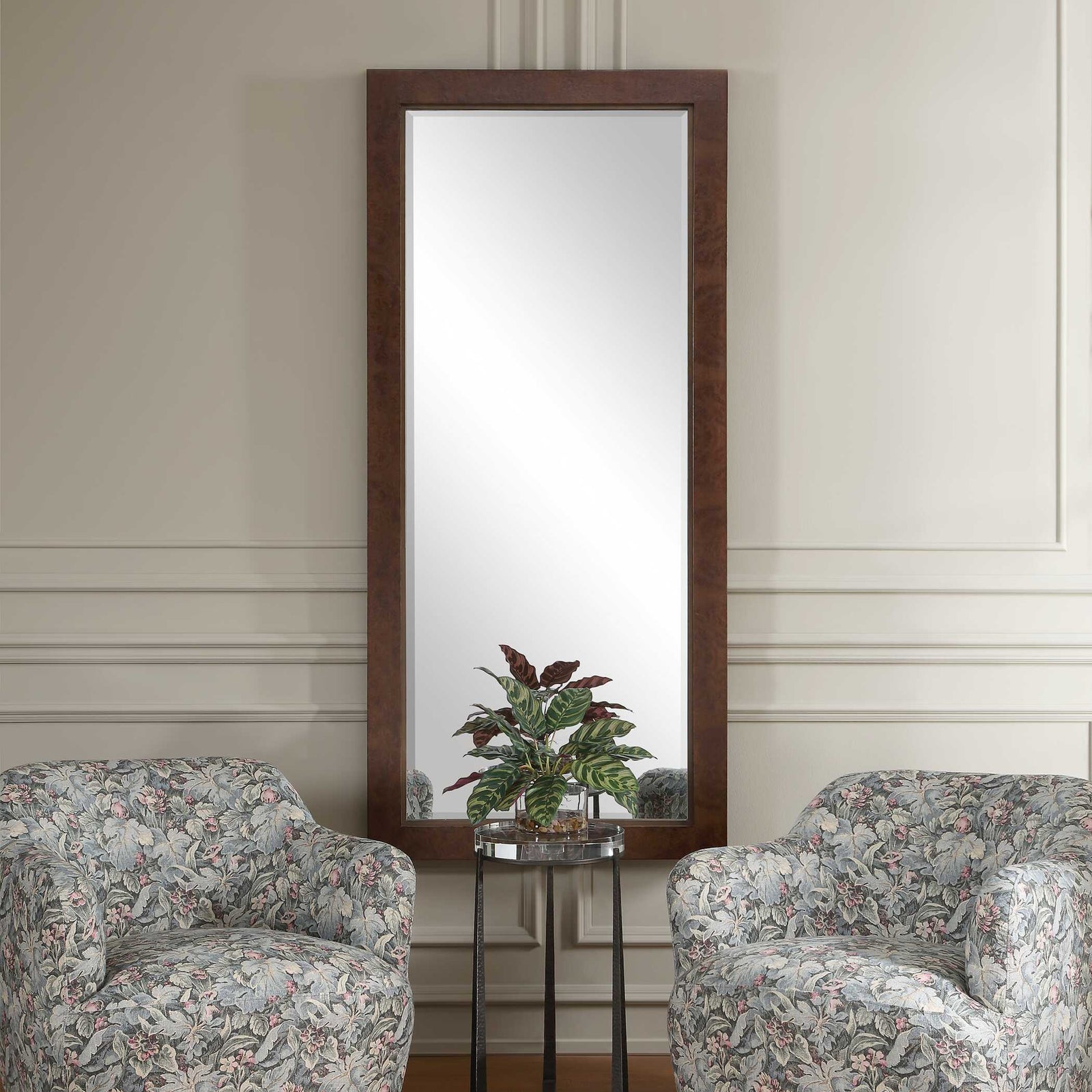 Durant Tall Wood Mirror