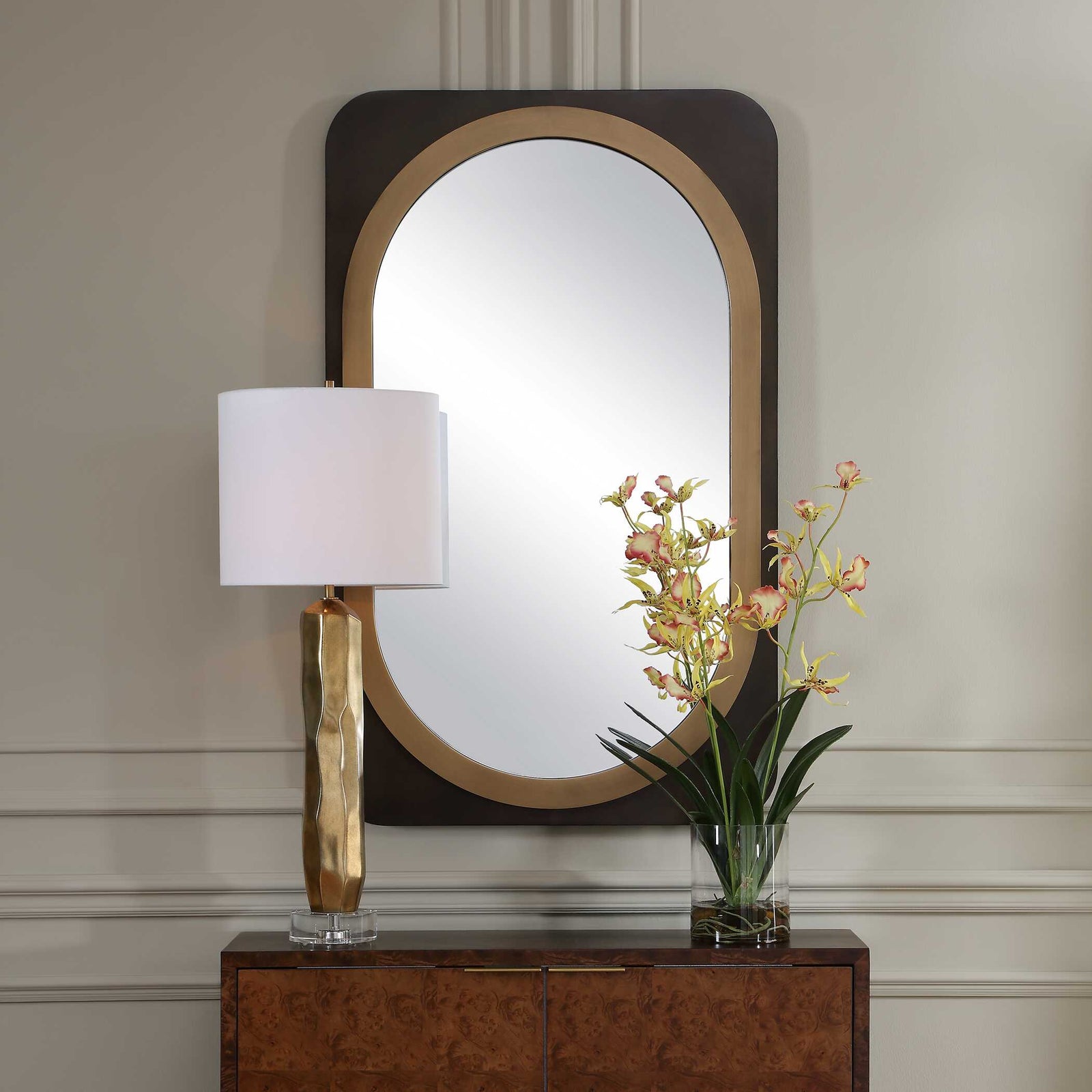 Condesa Bronze & Gold Mirror