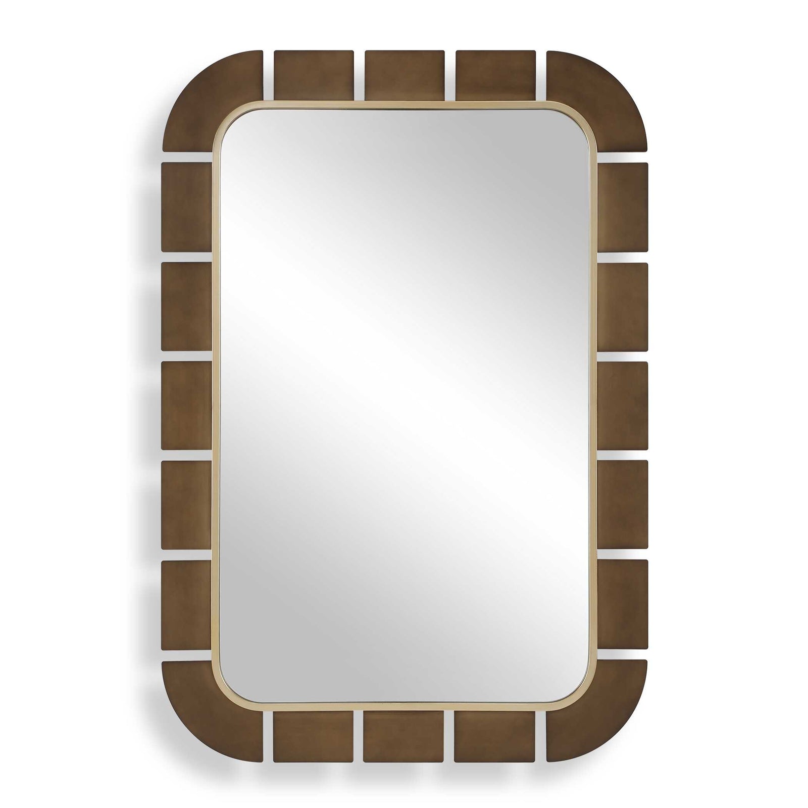 Segment Dark Bronze Mirror