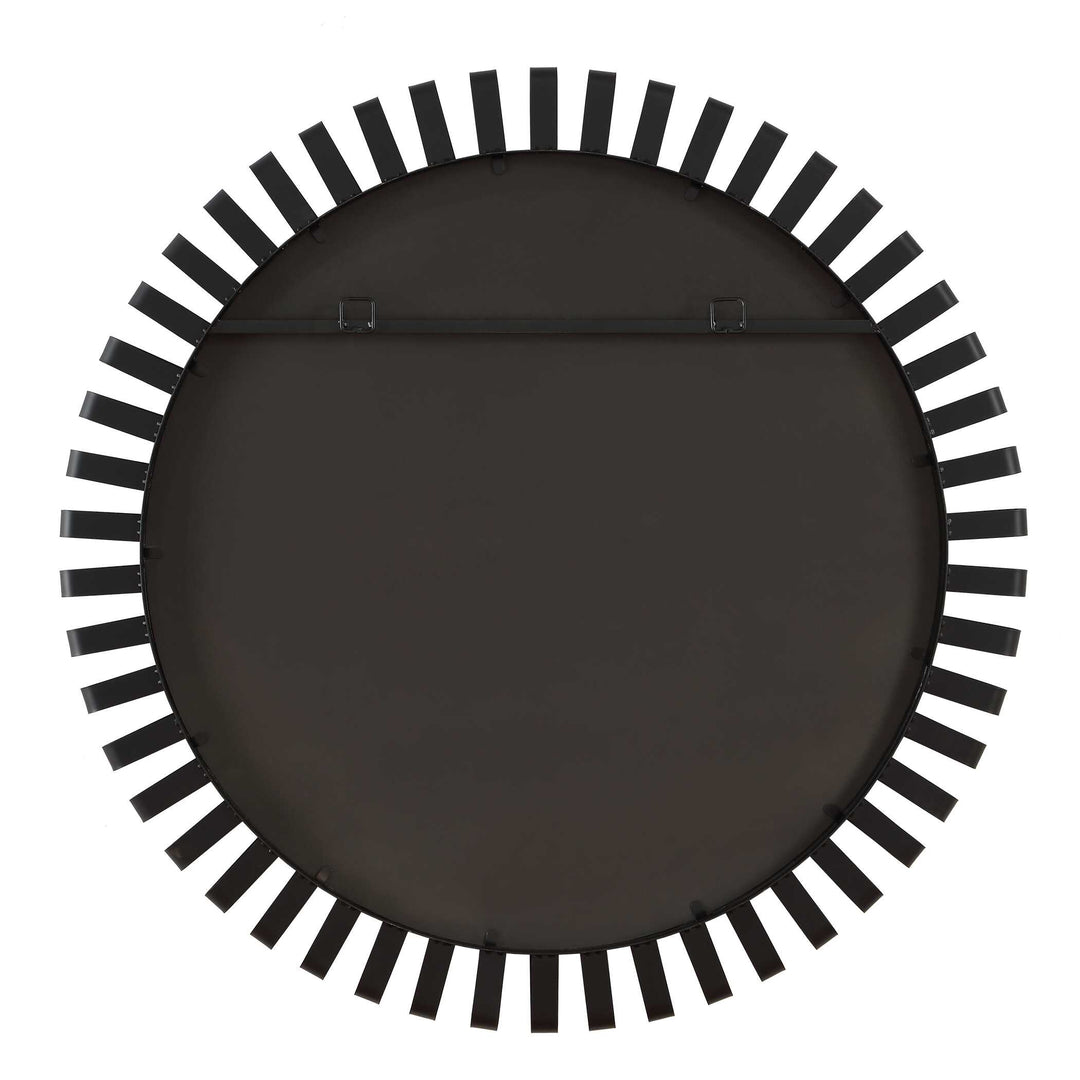 Jael Round Iron Bands Mirror