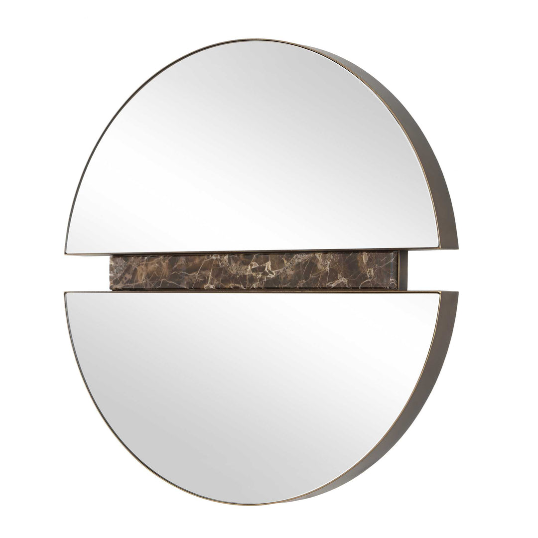 Hanover Divided Round Mirror