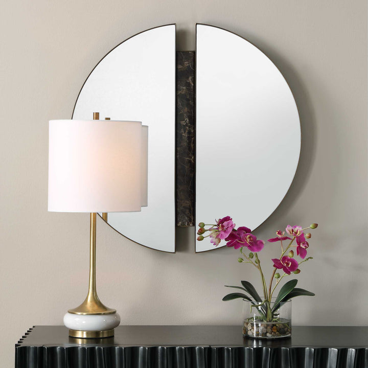 Hanover Divided Round Mirror