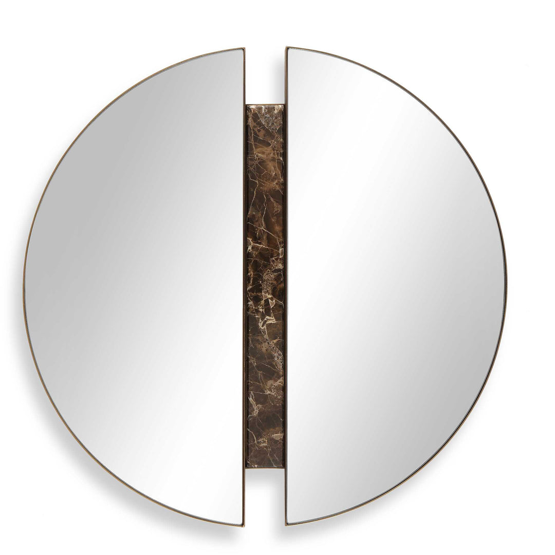 Hanover Divided Round Mirror