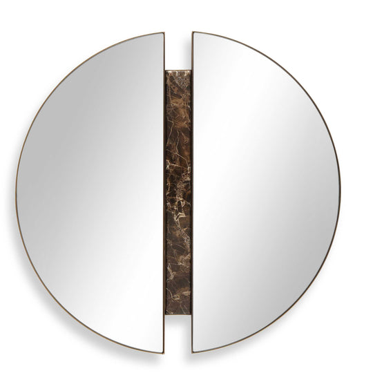 Hanover Divided Round Mirror