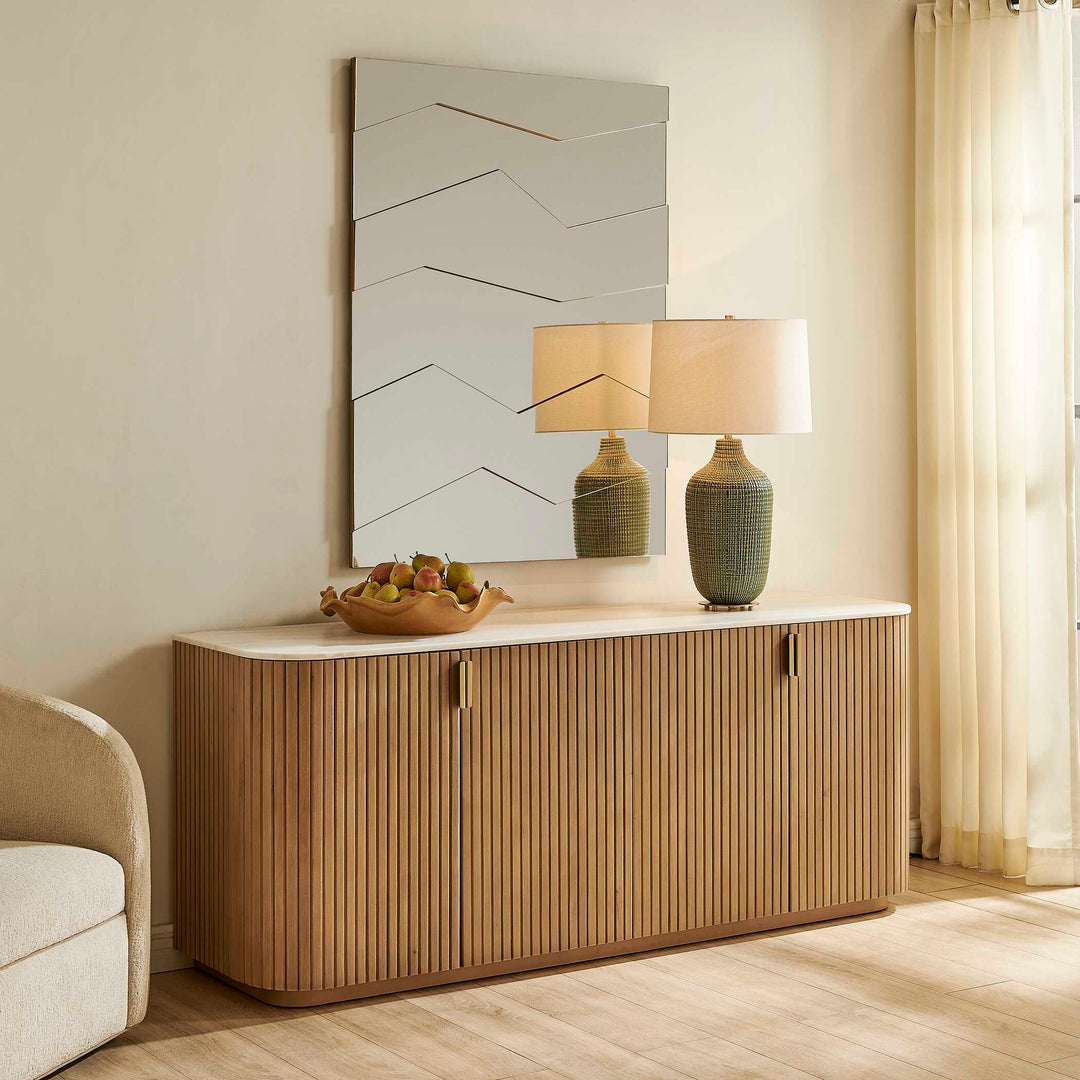 Fracture Segmented Panel Mirror