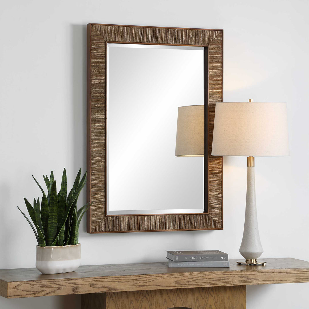 Aldous Walnut Mirror