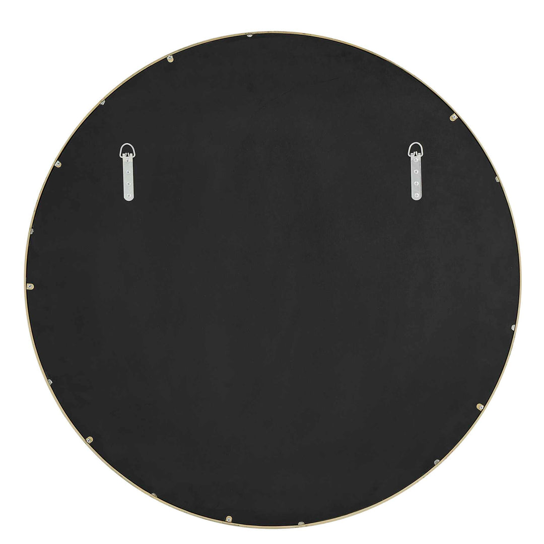 Crinkle Round Mirror
