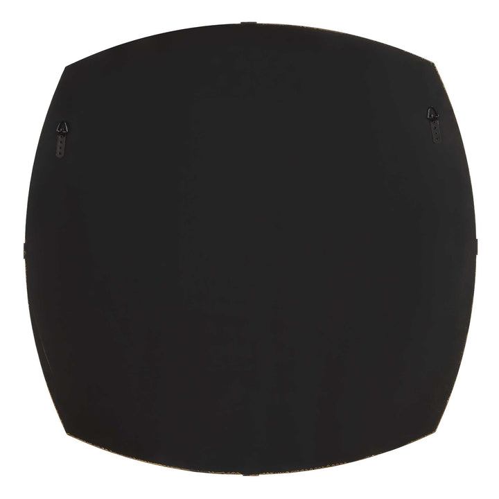 Estella White Round Mirror