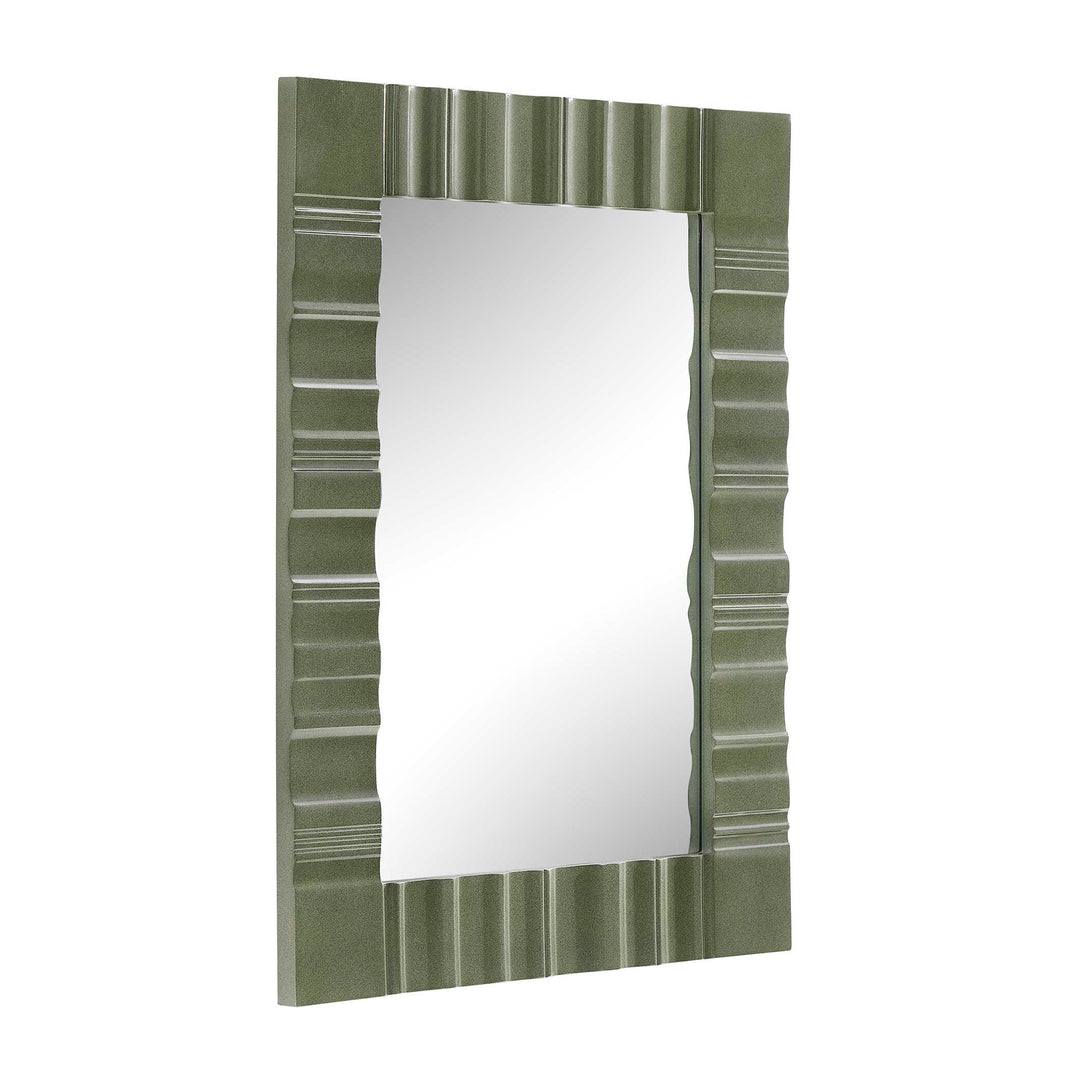 Quincey Olive Green Mirror