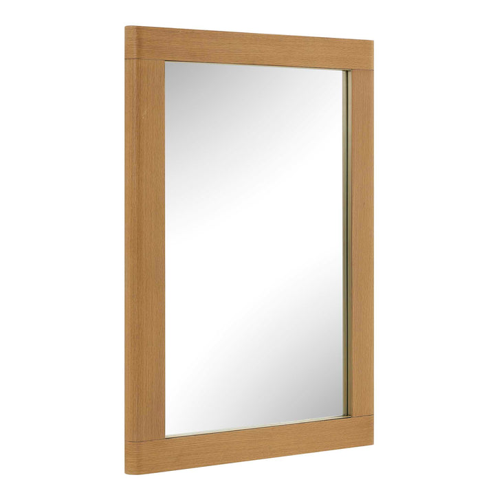 Bishop Gunstock Oak Mirror