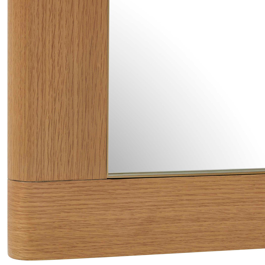 Bishop Gunstock Oak Mirror