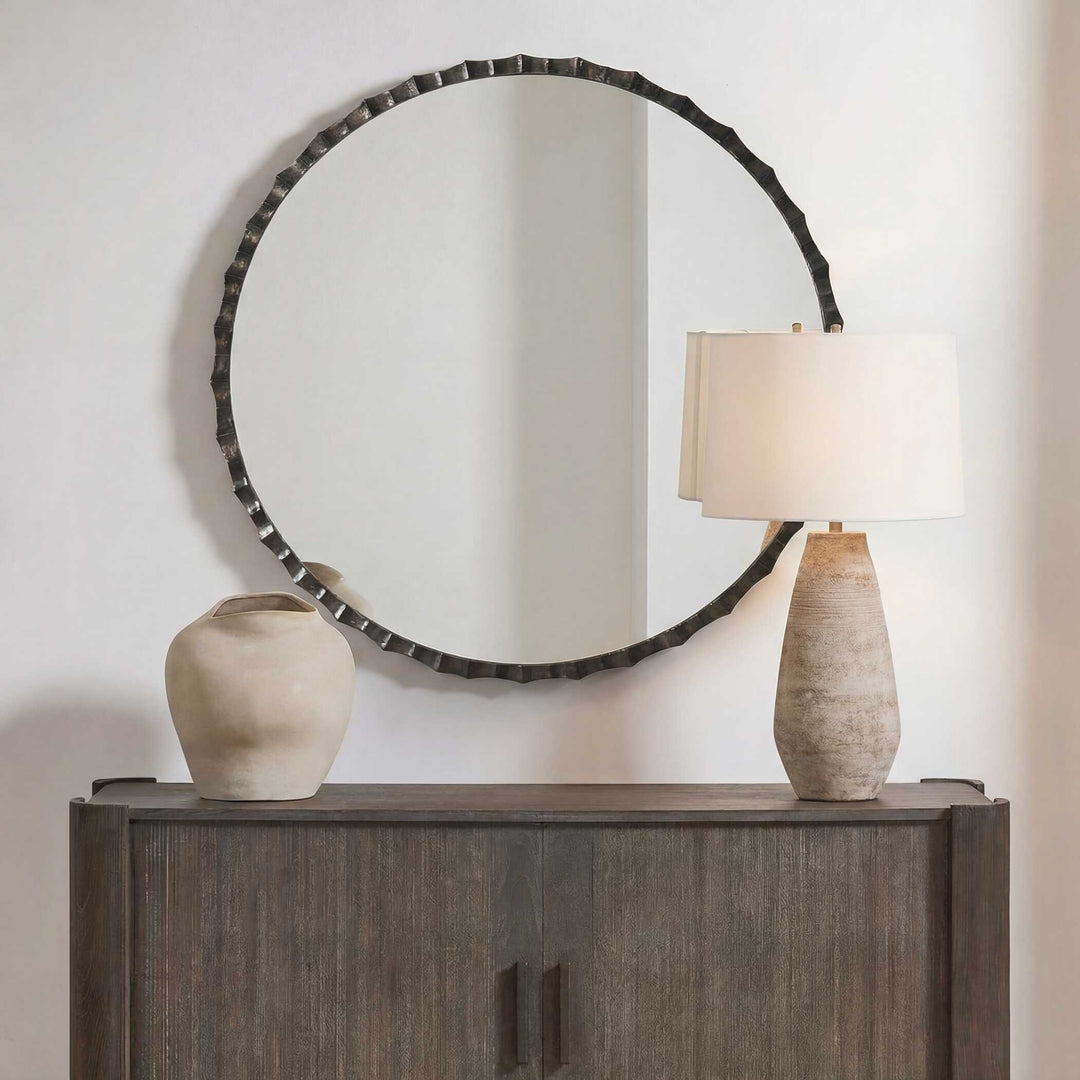 Grander Round Mirror
