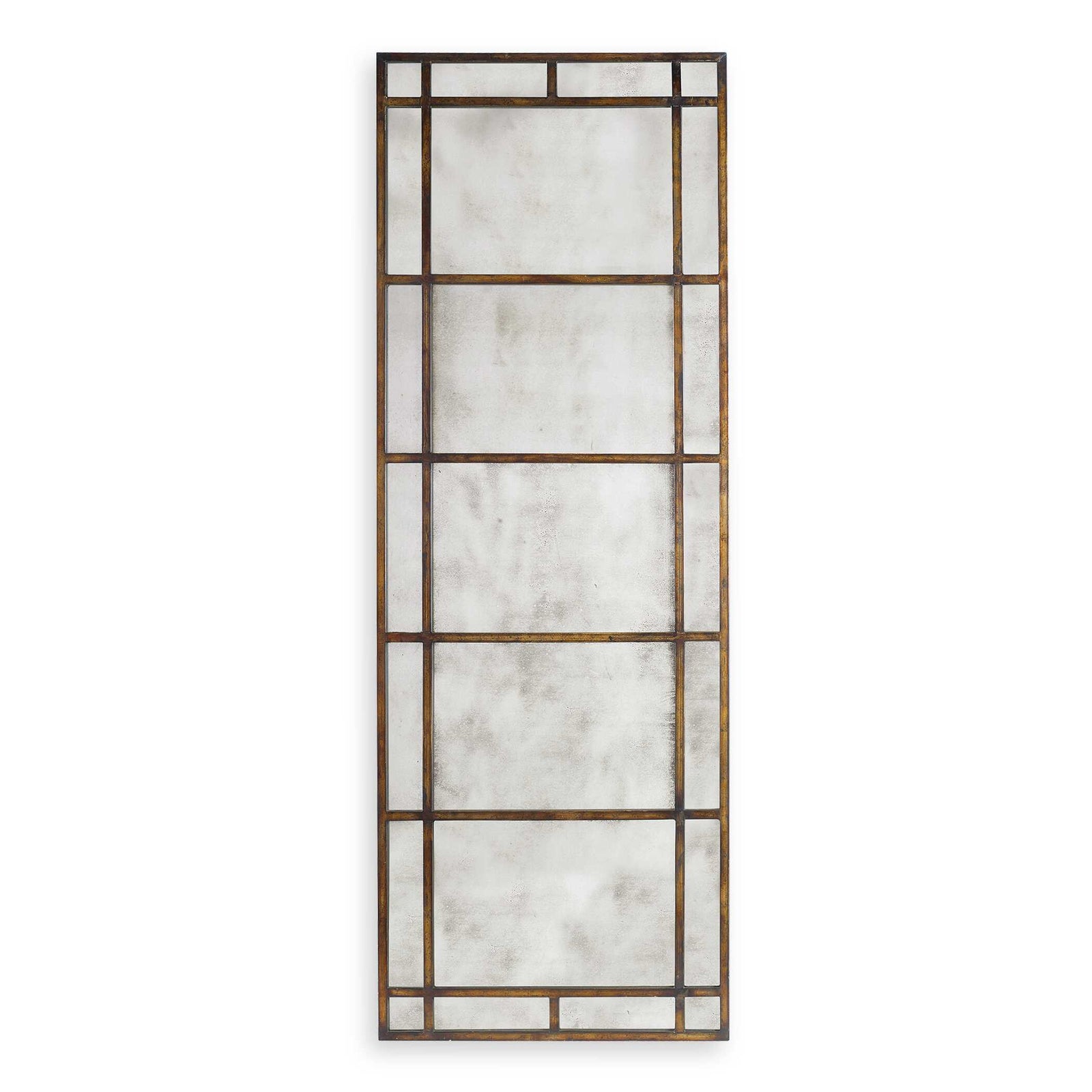 American Home Furniture Uttermost Avidan Antique Bronze Mirror