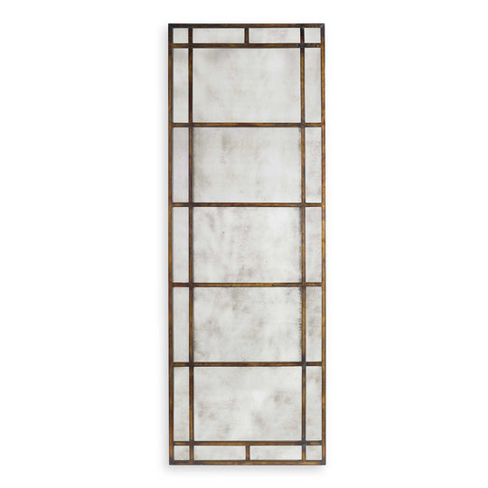 American Home Furniture Uttermost Avidan Antique Bronze Mirror