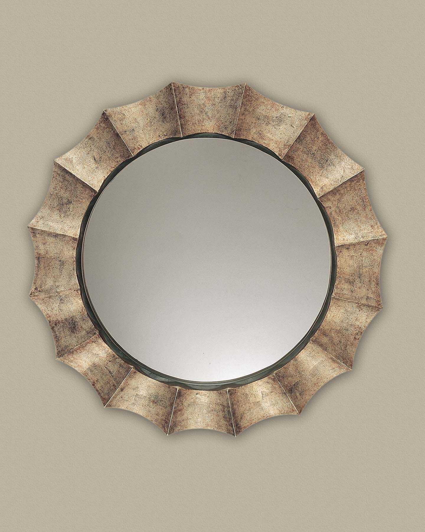 American Home Furniture Uttermost Gotham U Antique Silver Mirror