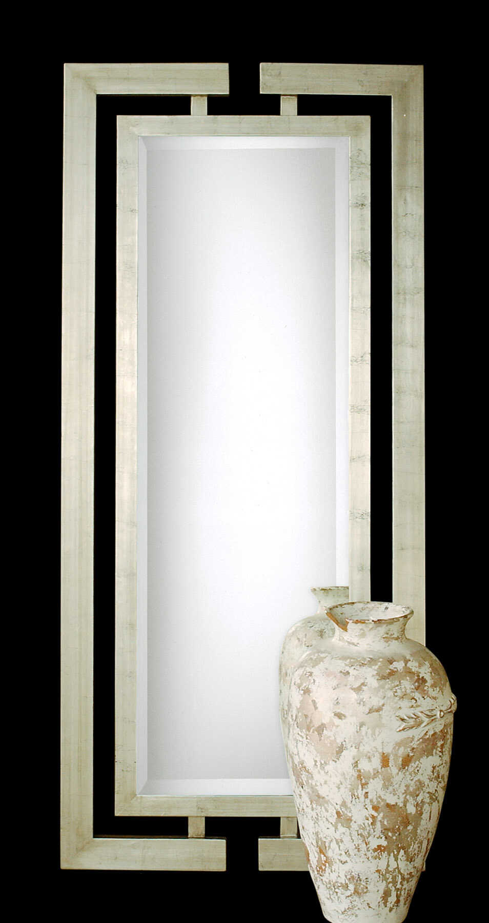 American Home Furniture Uttermost Jamal Silver Mirror