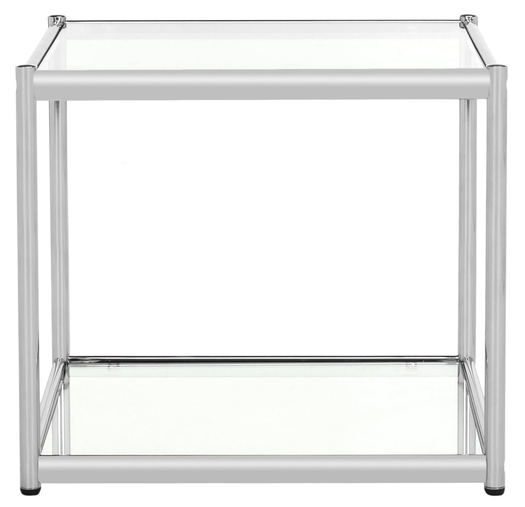 Lilias Glass End Table