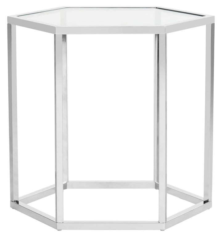 Teagan Glass End Table