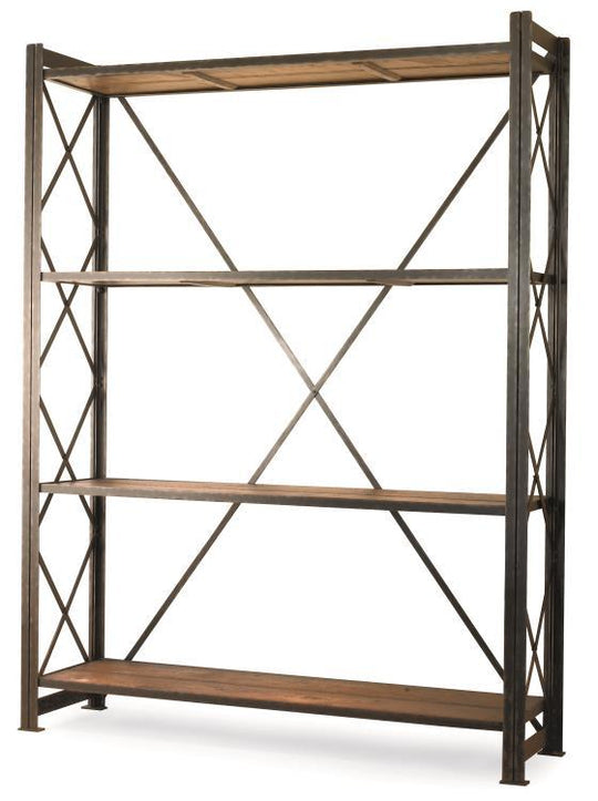 Century - Monarch Sheffield Factory Shelving Tower - MN2064 | American Home Furniture